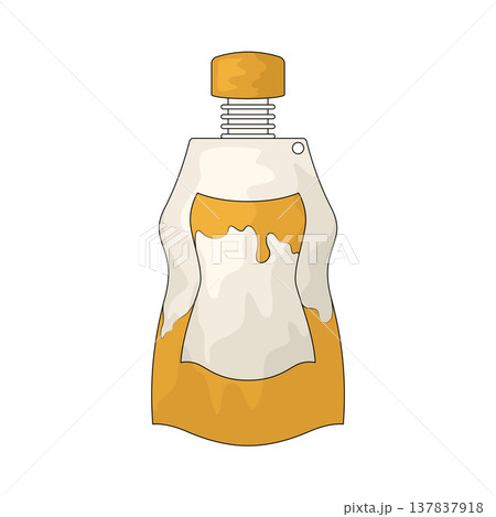 Illustration of Fruit Juice Bag 137837918