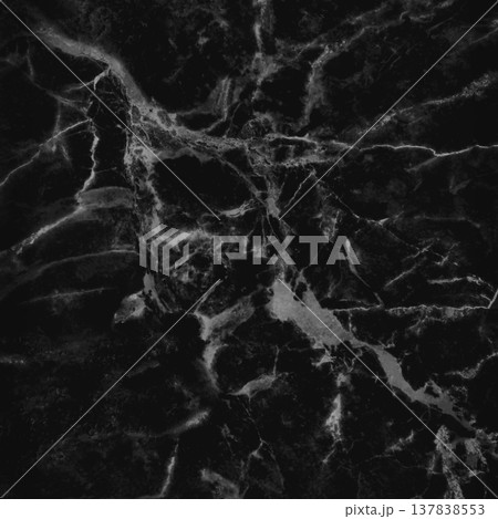 Black gray marble texture background with high resolution, counter top view of natural tiles stone in seamless glitter pattern and luxurious. 137838553