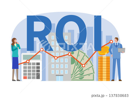 ROIの文字と人々 137838683