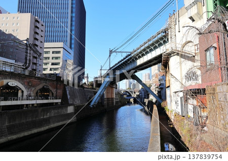 東京都市風景 昌平橋より神田川 東京都市風景 昌平橋より神田川 137839754