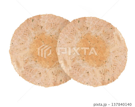 エビせんべい（2枚） 137840140