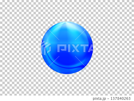 青い球体 137840263