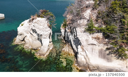 広島県呉市蒲刈【県民の浜・ゾウ岩】2026年3月撮影_ドローン空撮_HKKHAMA_No06 広島県呉市蒲刈【県民の浜・ゾウ岩】2026年3月撮影_ドローン空撮_HKKHAMA_No06 137840300
