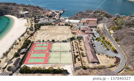 広島県呉市蒲刈【県民の浜・ゾウ岩】2026年3月撮影_ドローン空撮_HKKHAMA_No12 137840327