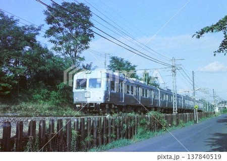 京王井の頭線3000系、4両編成時代、3711他、駒場東大前ー池ノ上、1978年8月13日 京王井の頭線3000系、4両編成時代、3711他、駒場東大前ー池ノ上、1978年8月13日 137840519