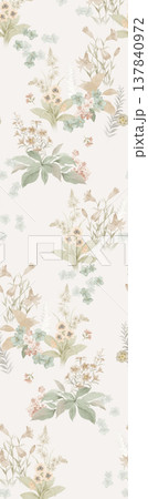 colorful watercolor background with white clouds colorful watercolor background with white clouds 137840972
