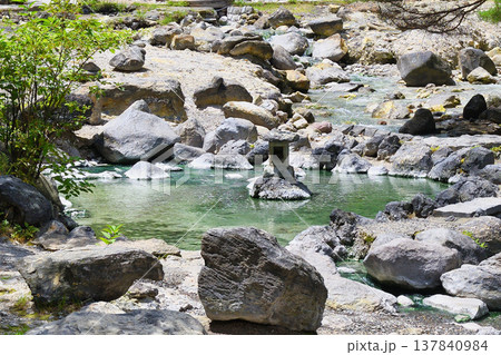 草津温泉　西の河原公園（群馬県吾妻郡草津町） 137840984