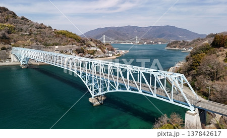安芸灘とびしま海道【蒲刈大橋・であいの館】2026年3月撮影_ドローン空撮_HKKAMAB_No19 安芸灘とびしま海道【蒲刈大橋・であいの館】2026年3月撮影_ドローン空撮_HKKAMAB_No19 137842617