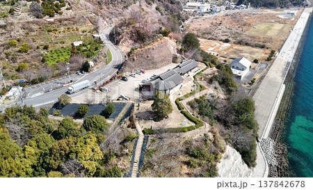 安芸灘とびしま海道【蒲刈大橋・であいの館】2026年3月撮影_ドローン空撮_HKKAMAB_No17 安芸灘とびしま海道【蒲刈大橋・であいの館】2026年3月撮影_ドローン空撮_HKKAMAB_No17 137842678