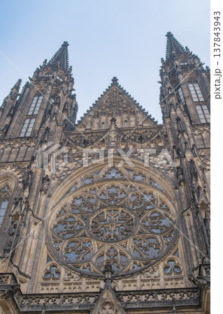 St. Vitus Cathedral, Prague . Czech Republic St. Vitus Cathedral, Prague . Czech Republic 137843943