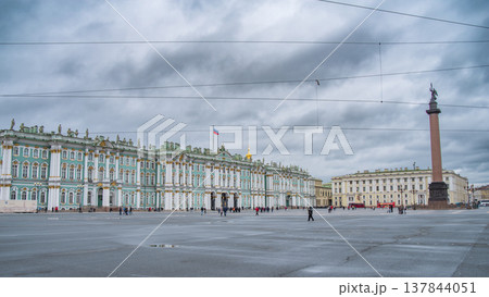 The Winter Palace on Palace Square in St. Petersburg The Winter Palace on Palace Square in St. Petersburg 137844051