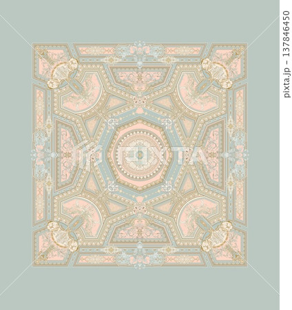 Collection of muted vintage floral and paisley seamless patterns with soft neutral tones Collection of muted vintage floral and paisley seamless patterns with soft neutral tones 137846450