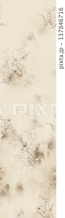 Collection of subtle textured seamless patterns with neutral and pastel tones for elegant decor 137846716