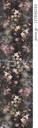 Collection of delicate watercolor floral and textured seamless patterns with soft muted tones Collection of delicate watercolor floral and textured seamless patterns with soft muted tones 137848250