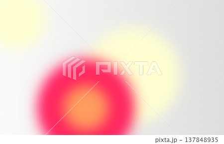 円形のグラデーション背景素材 137848935