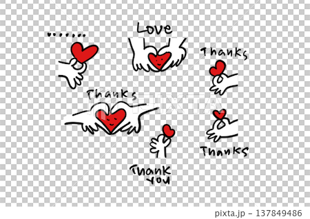 Simple Valentine's Day illustration Simple Valentine's Day illustration 137849486