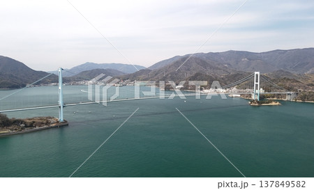 安芸灘とびしま海道【安芸灘大橋】2026年3月撮影_ドローン空撮_HKATOAK_No09 137849582