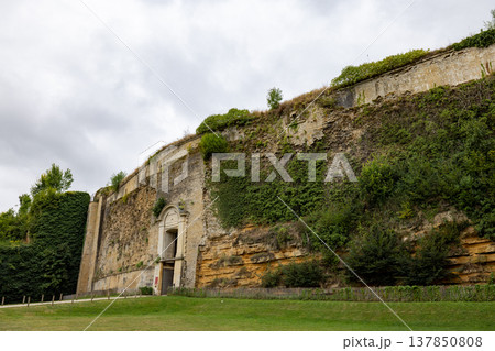 Castle of Sedan, Sedan, Rethel, Ardennes, Grand-Est, France, August, 28th, 2025, Fortified stone Castle of Sedan, Sedan, Rethel, Ardennes, Grand-Est, France, August, 28th, 2025, Fortified stone 137850808