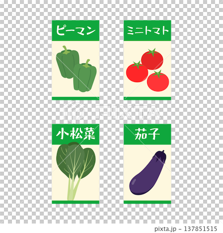 家庭園藝常用蔬菜種子套裝 家庭園藝常用蔬菜種子套裝 137851515