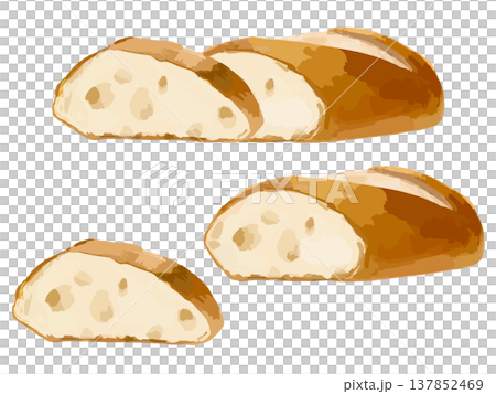 baguette slices 137852469