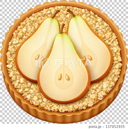 A Slice of Pear Crisp 137852935