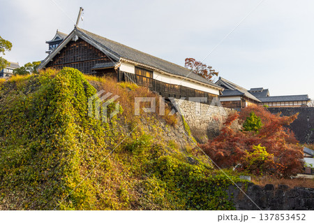 秋の熊本県熊本市 日本100名城 熊本城 数寄屋丸二階御広間 秋の熊本県熊本市 日本100名城 熊本城 数寄屋丸二階御広間 137853452
