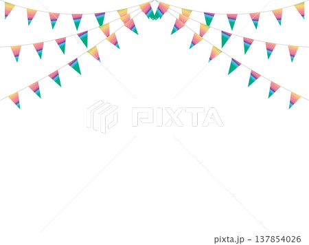 ガーランド三角ひも、曲線、21虹濃F1 137854026