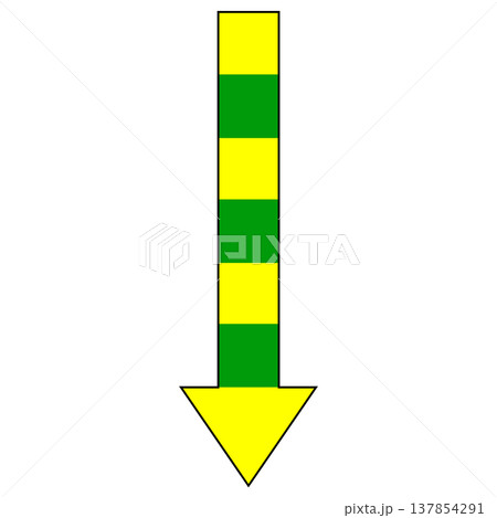 標識 固定式視線誘導柱 標識 固定式視線誘導柱 137854291