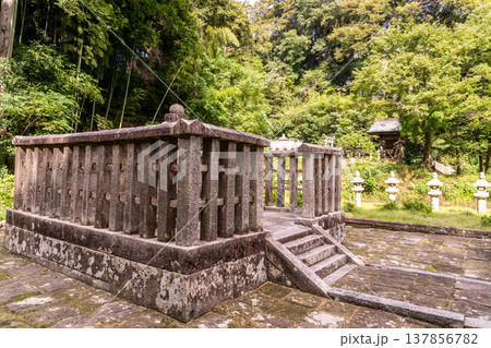 松江藩主松平家菩提寺・月照寺の秋の風景2 島根県松江市 松江藩主松平家菩提寺・月照寺の秋の風景2 島根県松江市 137856782