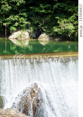 長篠堰堤の余水吐(愛知県新城市) 長篠堰堤の余水吐(愛知県新城市) 137856917