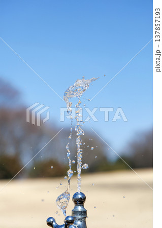 公園の水飲み場 公園の水飲み場 137857193