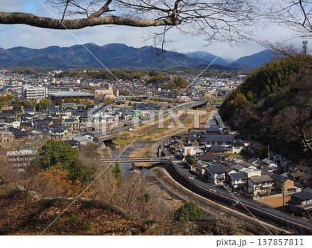 津山城からの眺望 津山城からの眺望 137857811