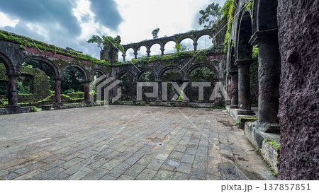 Fort Vasai in India. Ruined fort of the town of Vasai, Konkan Division, Maharashtra, India. Fort Vasai in India. Ruined fort of the town of Vasai, Konkan Division, Maharashtra, India. 137857851
