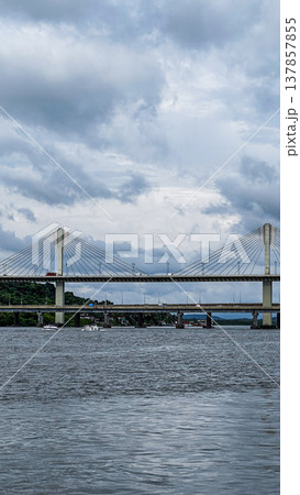 Mandovi Bridge in Panjim, Goa, India Mandovi Bridge in Panjim, Goa, India 137857855