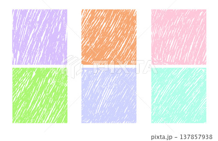 Color crayon texture frames, scribbles and doodles Color crayon texture frames, scribbles and doodles 137857938
