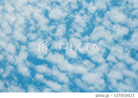 Beautiful blue cloudy sky. Beautiful blue cloudy sky. 137858021