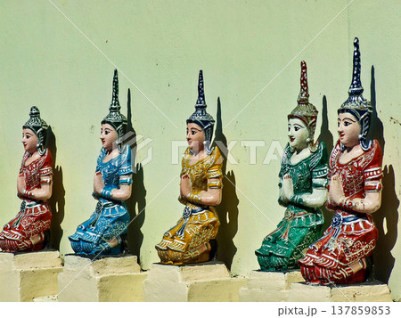 Wat Muen Ngoen Kong temple in Chiang Mai,Thailand. 137859853