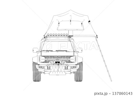 car outline drawing, sketch, contour image car outline drawing, sketch, contour image 137860143