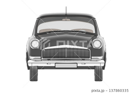 car isolated on transparent background, 3d illustration, cg render car isolated on transparent background, 3d illustration, cg render 137860335