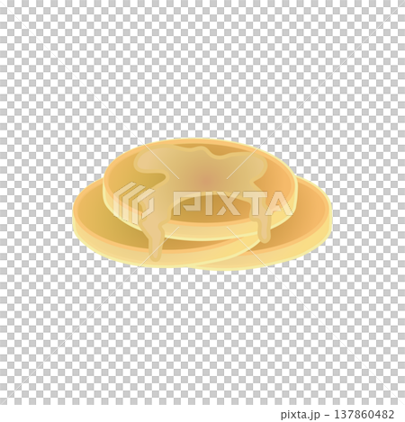 薄煎餅的例證 薄煎餅的例證 137860482