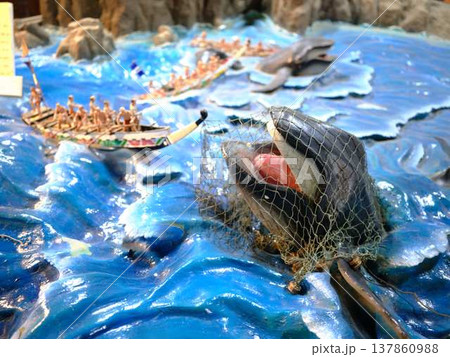 昔の暮らし　模型 137860988