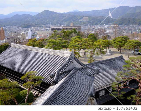 高知城の天守閣 高知城の天守閣 137861432