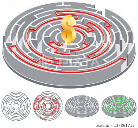 Circular Labyrinth 137861713
