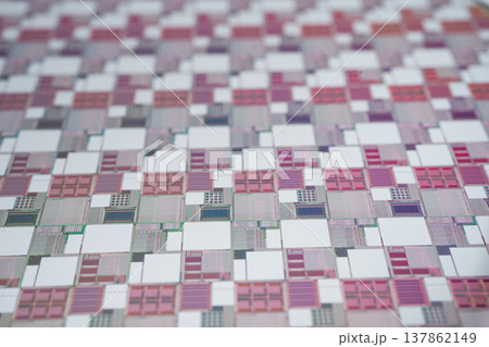 Silicon wafer for manufacturing semiconductor of integrated circuit. Silicon wafer for manufacturing semiconductor of integrated circuit. 137862149