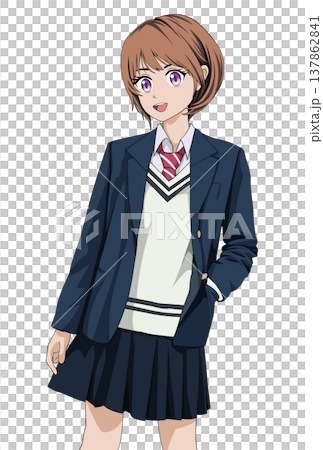 高中女生擺姿勢 137862841