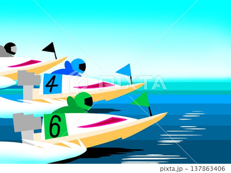 競艇レース 競艇レース 137863406