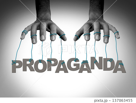 Propaganda concept 137863455