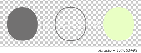 Honeydew Melon Icon Set: Simple fruit illustrations in black and white, line art, and color. Honeydew Melon Icon Set: Simple fruit illustrations in black and white, line art, and color. 137863499