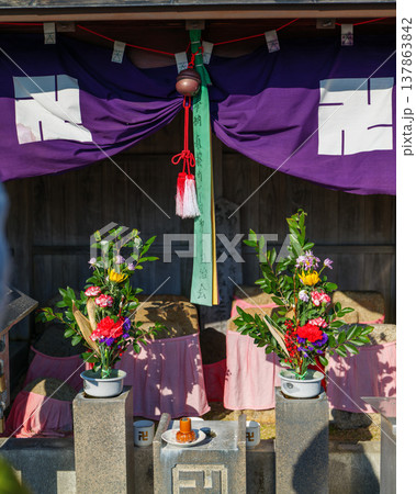 奈良 南京終1丁目の祠 2020年1月2日 137863842