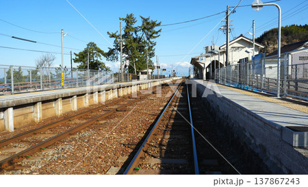 雨晴駅　氷見線 137867243
